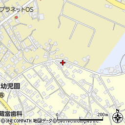 沖縄県うるま市勝連平安名992周辺の地図
