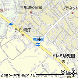 沖縄県うるま市勝連平安名1647周辺の地図