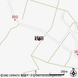 沖縄県久米島町（島尻郡）銭田周辺の地図