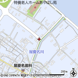 沖縄県うるま市与那城屋慶名周辺の地図