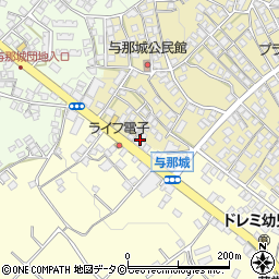 沖縄県うるま市与那城108-10周辺の地図
