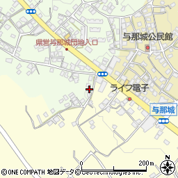 沖縄県うるま市与那城西原12周辺の地図