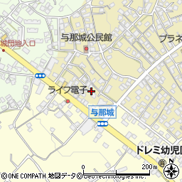 沖縄県うるま市与那城108-1周辺の地図
