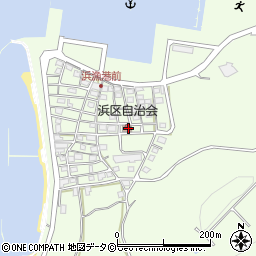 浜公民館周辺の地図