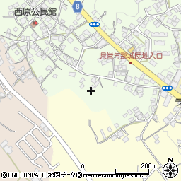 沖縄県うるま市与那城西原43周辺の地図