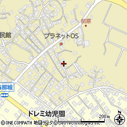 沖縄県うるま市与那城周辺の地図