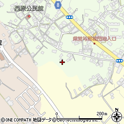 沖縄県うるま市与那城西原44周辺の地図