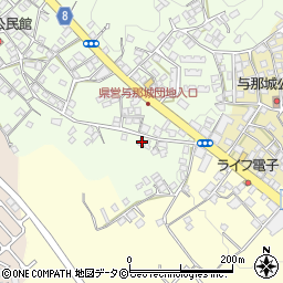 沖縄県うるま市与那城西原27周辺の地図