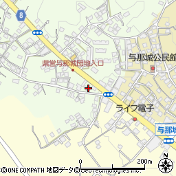 沖縄県うるま市与那城西原1029周辺の地図