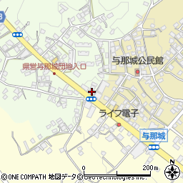 沖縄県うるま市与那城西原1032周辺の地図