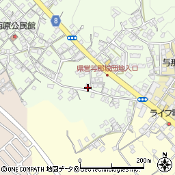 沖縄県うるま市与那城西原1013周辺の地図