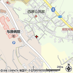沖縄県うるま市与那城西原67周辺の地図