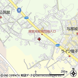 沖縄県うるま市与那城西原1014周辺の地図