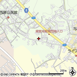 沖縄県うるま市与那城西原1009周辺の地図