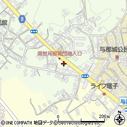 沖縄県うるま市与那城西原1025周辺の地図