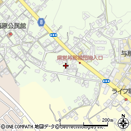 沖縄県うるま市与那城西原1012周辺の地図