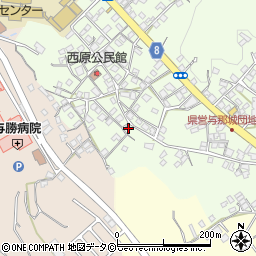 沖縄県うるま市与那城西原61周辺の地図