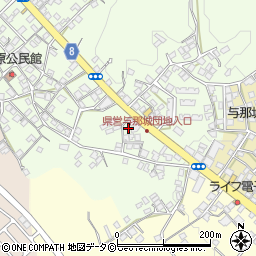 沖縄県うるま市与那城西原1016周辺の地図