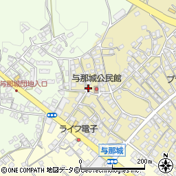 沖縄県うるま市与那城141周辺の地図
