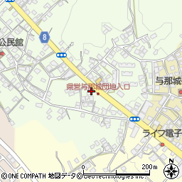 沖縄県うるま市与那城西原1017周辺の地図