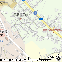沖縄県うるま市与那城西原698周辺の地図