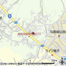 沖縄県うるま市与那城西原985-6周辺の地図