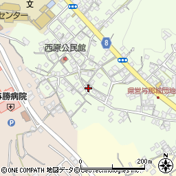 沖縄県うるま市与那城西原697周辺の地図