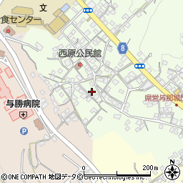 沖縄県うるま市与那城西原63周辺の地図