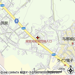 沖縄県うるま市与那城西原988周辺の地図