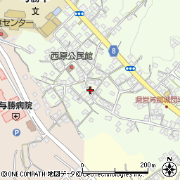 沖縄県うるま市与那城西原693周辺の地図