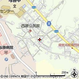 沖縄県うるま市与那城西原694周辺の地図