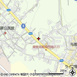 沖縄県うるま市与那城西原812周辺の地図
