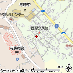 沖縄県うるま市与那城西原94周辺の地図