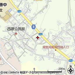 沖縄県うるま市与那城西原711周辺の地図