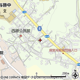 沖縄県うるま市与那城西原709周辺の地図