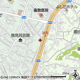 仲田会館周辺の地図