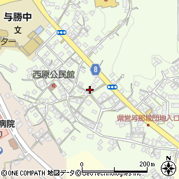 沖縄県うるま市与那城西原682周辺の地図