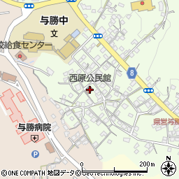 沖縄県うるま市与那城西原99周辺の地図
