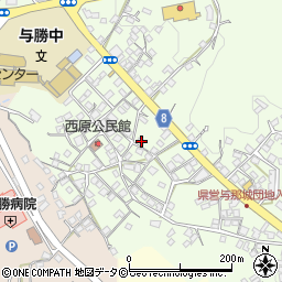 沖縄県うるま市与那城西原685周辺の地図