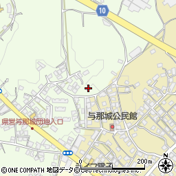 沖縄県うるま市与那城西原1043周辺の地図