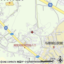 沖縄県うるま市与那城西原968周辺の地図