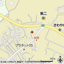 沖縄県うるま市与那城447周辺の地図