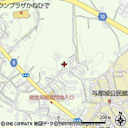 沖縄県うるま市与那城西原844周辺の地図