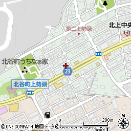 ファミリーマート北谷上勢頭店周辺の地図