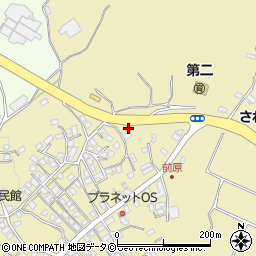 沖縄県うるま市与那城443周辺の地図