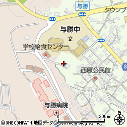 沖縄県うるま市与那城西原118周辺の地図