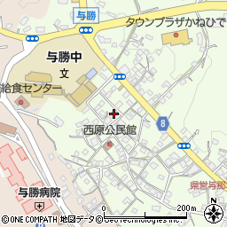 沖縄県うるま市与那城西原665周辺の地図
