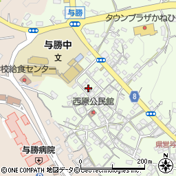 沖縄県うるま市与那城西原660周辺の地図