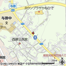 沖縄県うるま市与那城西原739周辺の地図