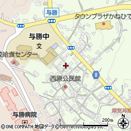 沖縄県うるま市与那城西原658周辺の地図